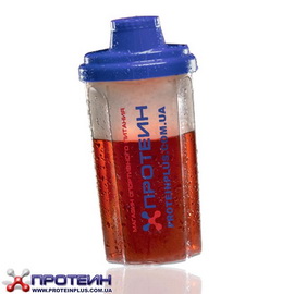 Фирменный шейкер Протеин (0,7 l, синий)