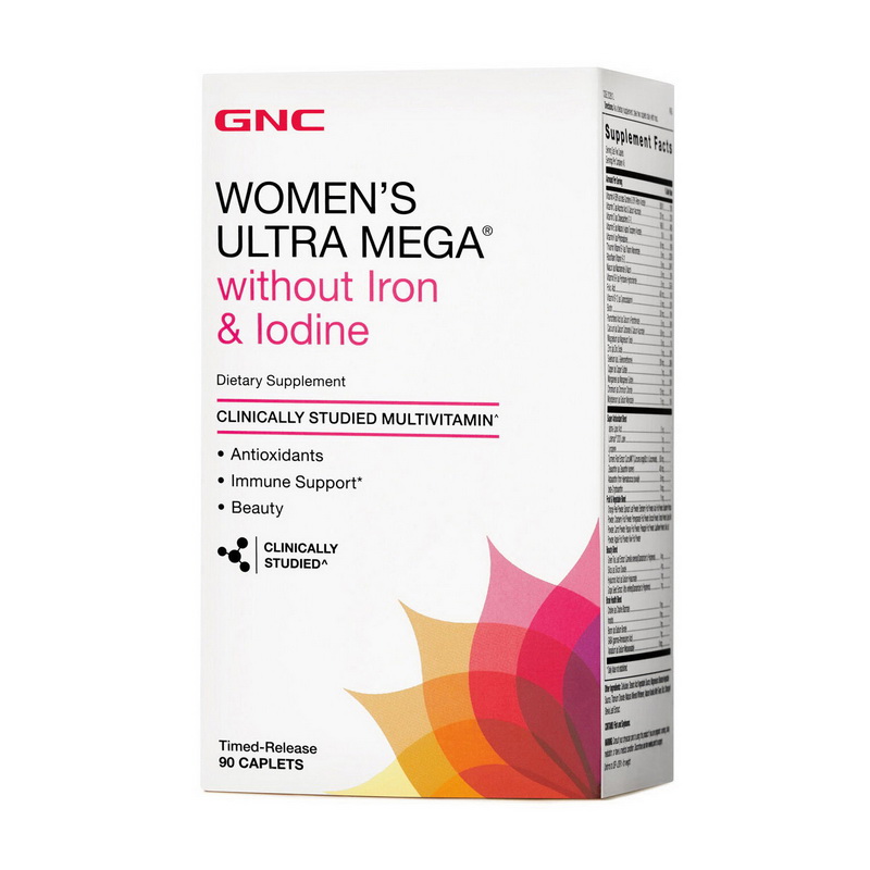 Womens Without Iron, Iodine (90 caps) Womens Without Iron, Iodine (90 caps)