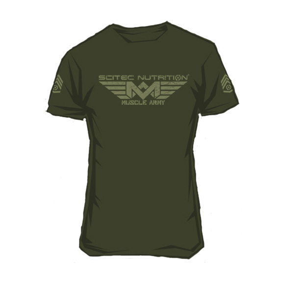 T-Shirt Muscle Army (S, M, L, XL, XXL) T-Shirt Muscle Army (S, M, L, XL, XXL)