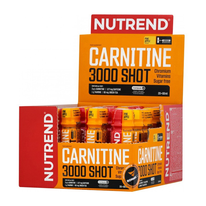 Carnitine 3000 Shot (20 x 60 ml) Carnitine 3000 Shot (20 x 60 ml)