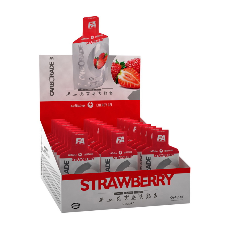 Carborade Energy Gel with Caffeine (24 x 40 g) Carborade Energy Gel with Caffeine (24 x 40 g)