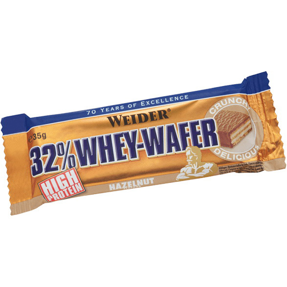 32% Whey Wafer Bar (1 x 35 g) 32% Whey Wafer Bar (1 x 35 g)