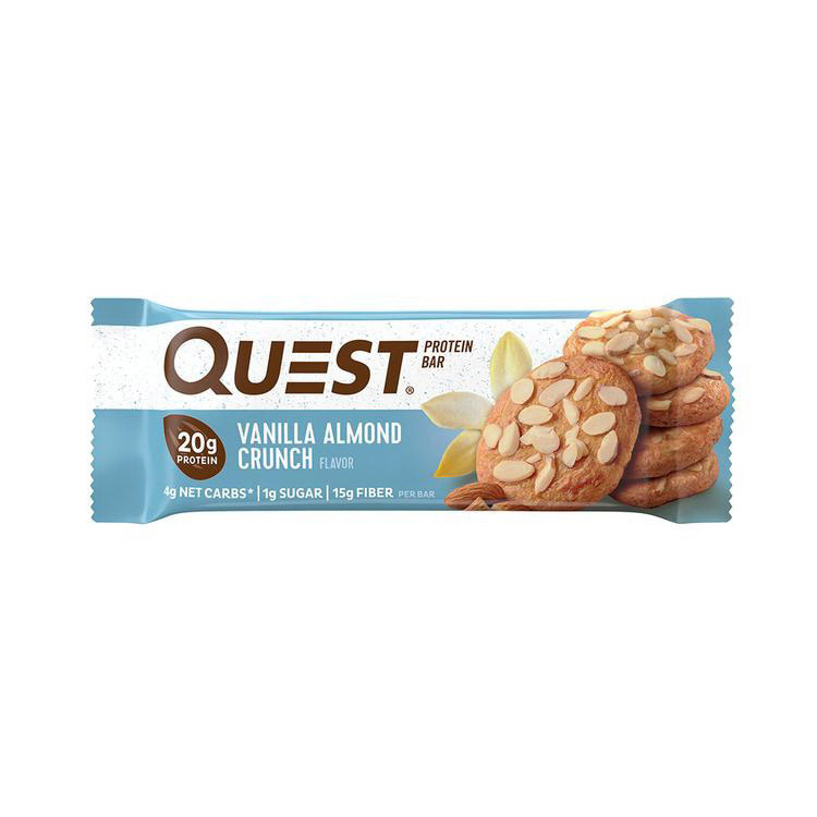 QuestBar Vanilla Almond Crunch (1 x 60 g) QuestBar Vanilla Almond Crunch (1 x 60 g)