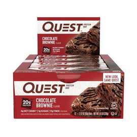 QuestBar Chocolate Brownie (12 x 60 g)