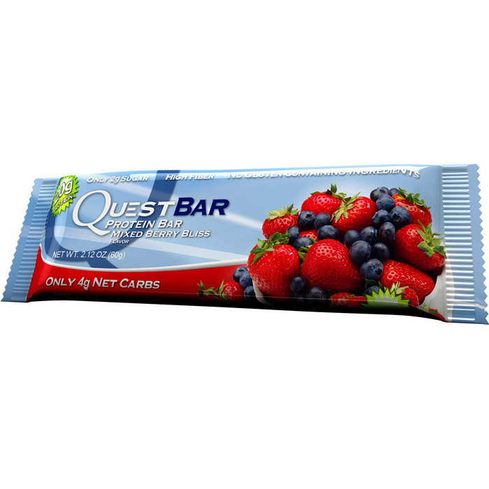 QuestBar Mixed Berry Bliss (1 x 60 g) QuestBar Mixed Berry Bliss (1 x 60 g)