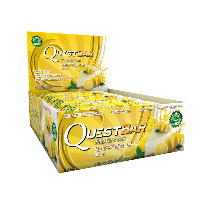 QuestBar Lemon Cream Pie (12 x 60 g) QuestBar Lemon Cream Pie (12 x 60 g)