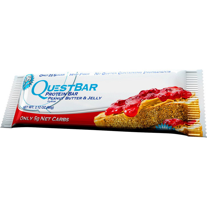 QuestBar Peanut Butter & Jelly (1 x 60 g) QuestBar Peanut Butter & Jelly (1 x 60 g)