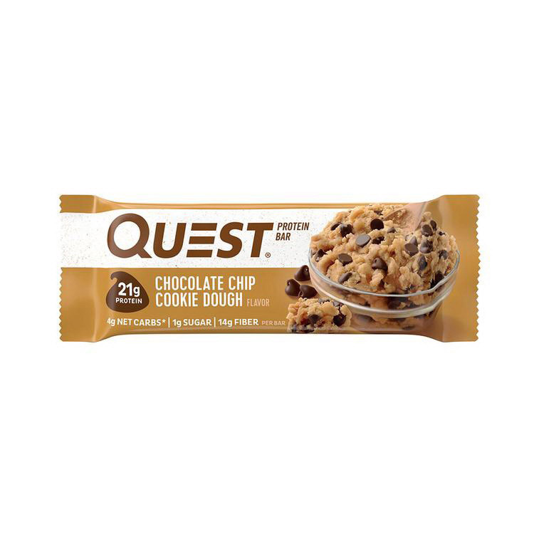 QuestBar Chocolate Chip Cookie Dough (1 x 60 g) QuestBar Chocolate Chip Cookie Dough (1 x 60 g)