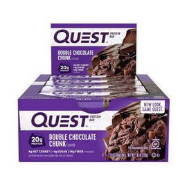 QuestBar Double Choc Chunk (12 x 60 g)