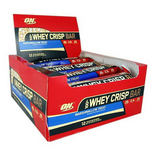 100% Whey Crisp Bar (12 х 65 g) 100% Whey Crisp Bar (12 х 65 g)