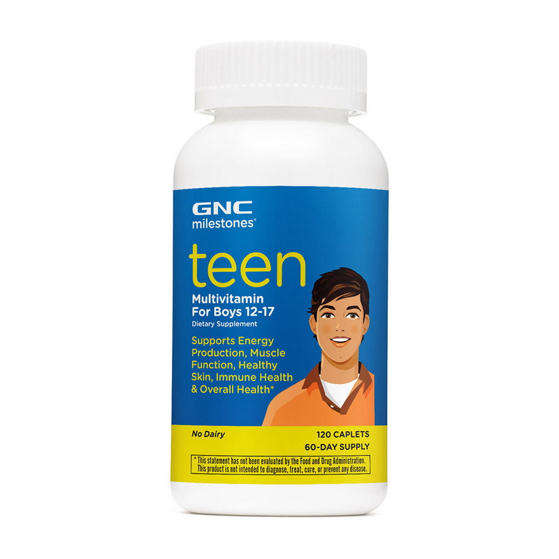 Teen Multivitamin For Boys 12-17 (120 caplets) Teen Multivitamin For Boys 12-17 (120 caplets)