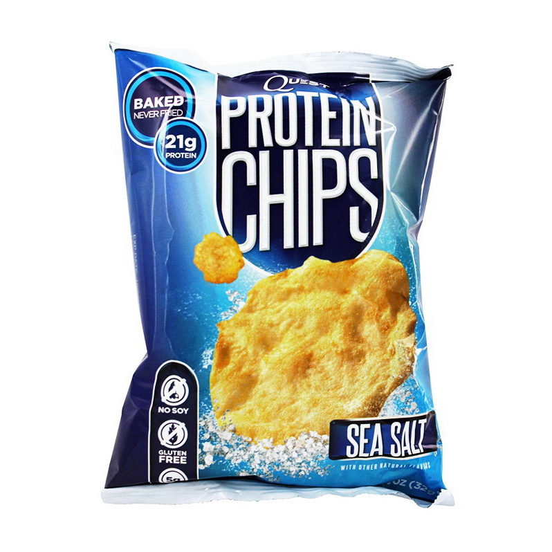 Quest Protein Chips - Sea Salt (1 x 32 g) Quest Protein Chips - Sea Salt (1 x 32 g)