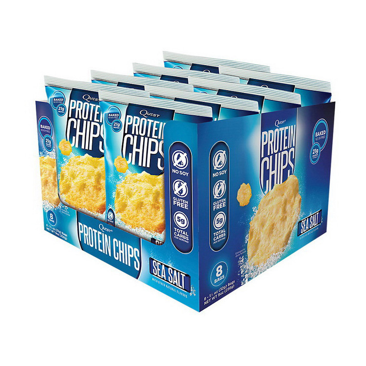 Quest Protein Chips - Sea Salt (8 x 32 g) Quest Protein Chips - Sea Salt (8 x 32 g)