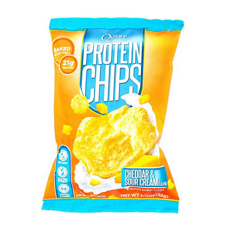 Quest Protein Chips - Cheddar (1 x 32 g) Quest Protein Chips - Cheddar (1 x 32 g)