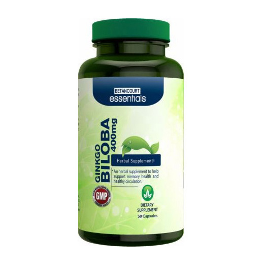 Ginkgo Biloba 400 mg (50 caps) Ginkgo Biloba 400 mg (50 caps)