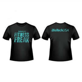 T-Shirt "Fitness Freak" black (M, L, XL, XXL)