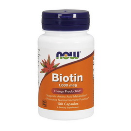 Biotin 1000 mcg (100 caps)