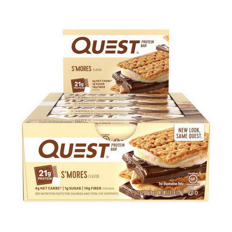 QuestBar S'mores (12 x 60 g) QuestBar S'mores (12 x 60 g)