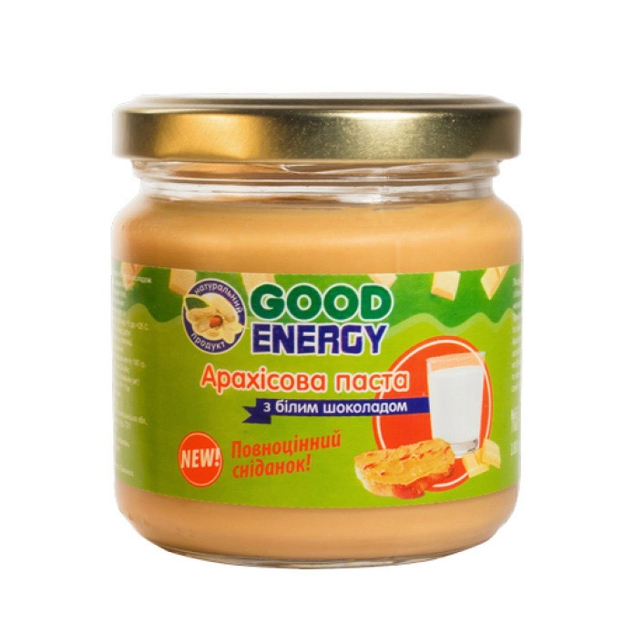 Арахисовая паста с белым шоколад. (180 g) Арахисовая паста с белым шоколад. (180 g)