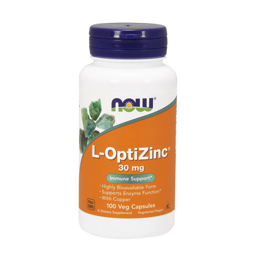 L-OptiZinc 30 mg (100 caps) L-OptiZinc 30 mg (100 caps)