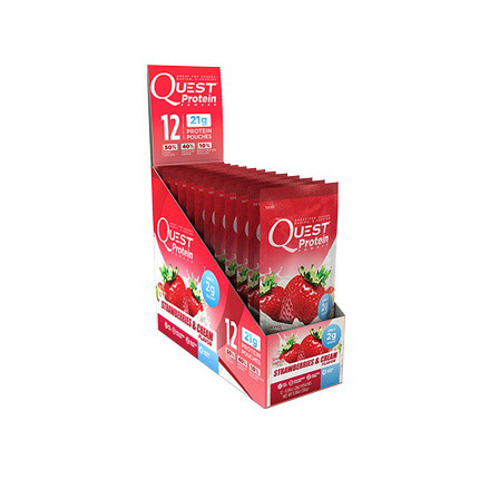 Quest Protein Strawber. and Cream (12 x 28 g) Quest Protein Strawber. and Cream (12 x 28 g)