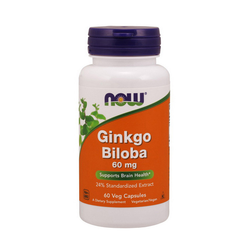 Ginkgo Biloba 60 mg (60 veg caps) Ginkgo Biloba 60 mg (60 veg caps)