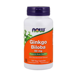 Ginkgo Biloba 60 mg (120 veg caps) Ginkgo Biloba 60 mg (120 veg caps)