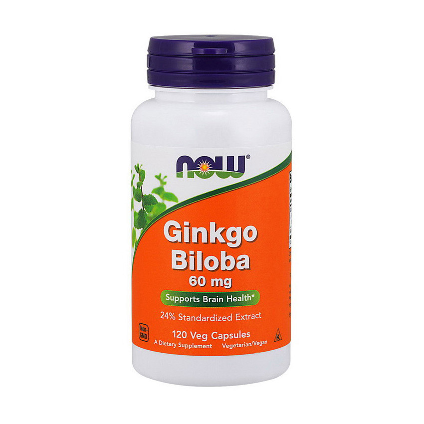 Ginkgo Biloba 60 mg (120 veg caps) Ginkgo Biloba 60 mg (120 veg caps)