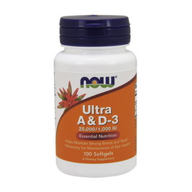 Ultra A 25000 and D3 1000 (100 softgels) Ultra A 25000 and D3 1000 (100 softgels)