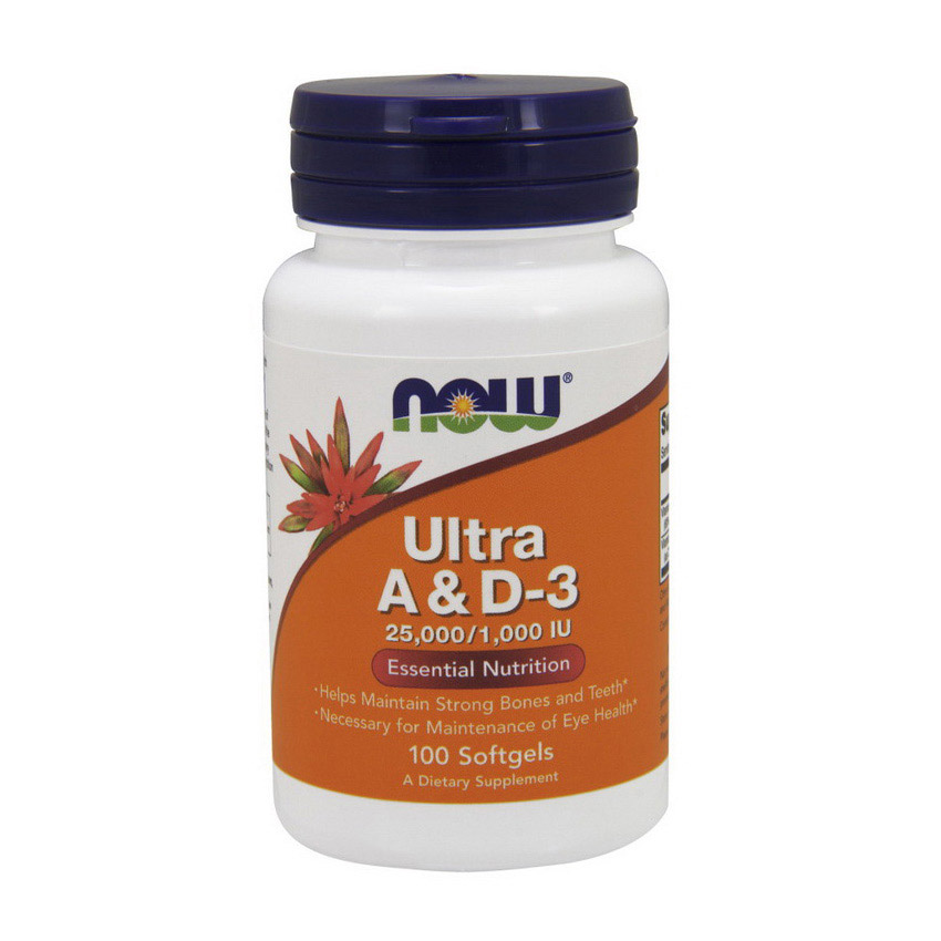 Ultra A 25000 and D3 1000 (100 softgels) Ultra A 25000 and D3 1000 (100 softgels)