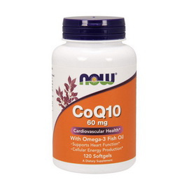 CoQ10 60 mg with Omega-3 (120 softgels) CoQ10 60 mg with Omega-3 (120 softgels)