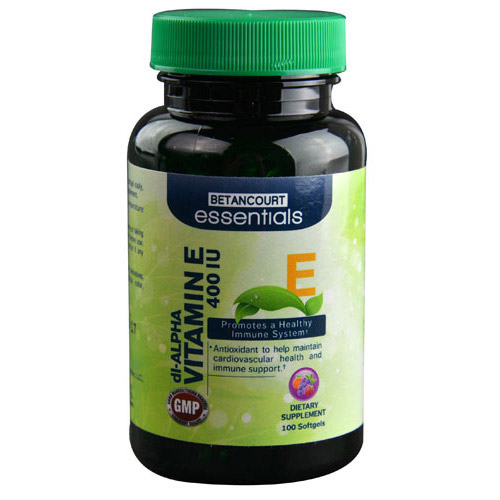 Vitamin E 400 IU (100 softgels) Vitamin E 400 IU (100 softgels)