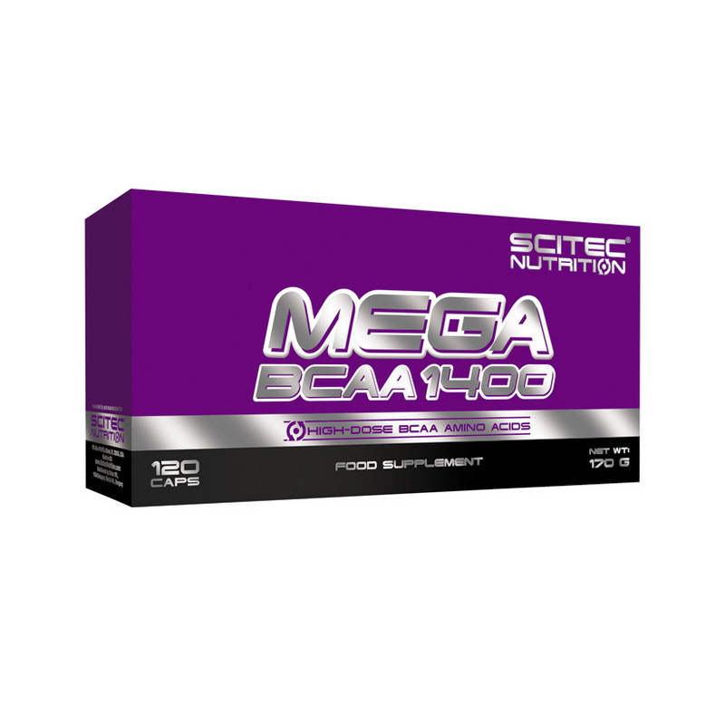 Mega BCAA 1400 (120 caps) Mega BCAA 1400 (120 caps)
