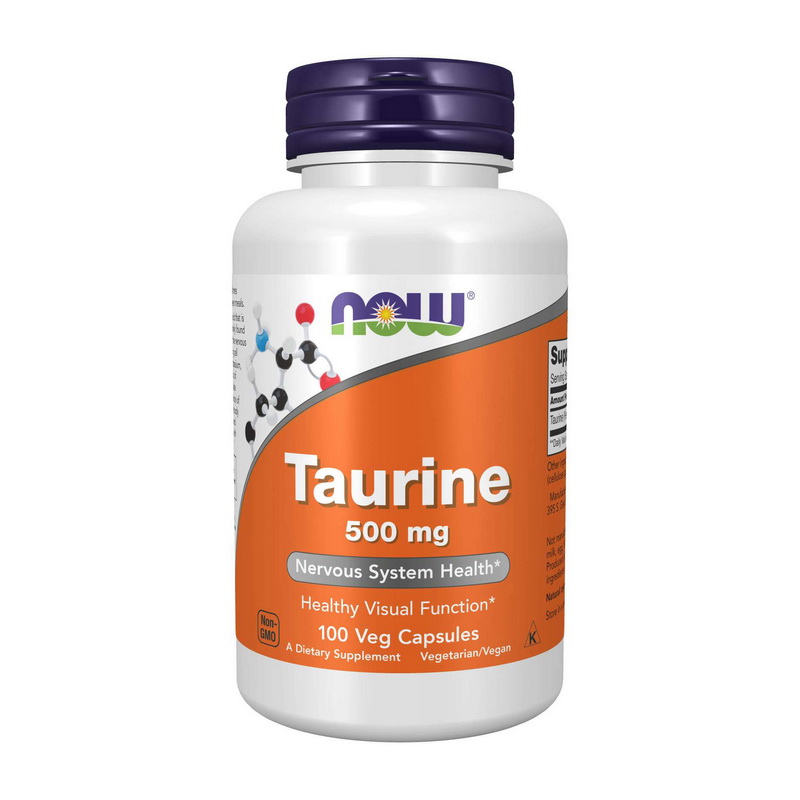 Taurine 500 mg (100 caps) Taurine 500 mg (100 caps)