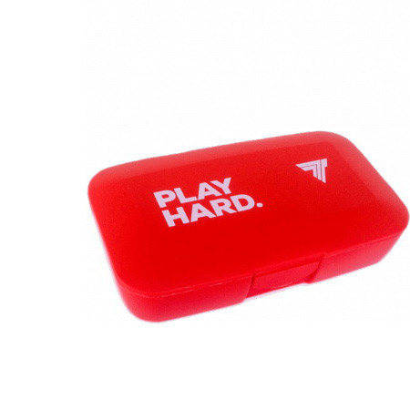 Pillbox Play Hard Red Pillbox Play Hard Red