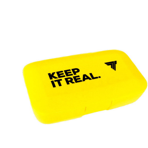 Pillbox Keep It Real Yellow Pillbox Keep It Real Yellow