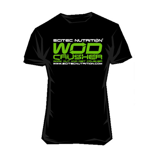 T-Shirt Wod Crusher Black (S, M, L, XL, XXL) T-Shirt Wod Crusher Black (S, M, L, XL, XXL)