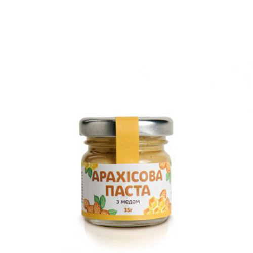 Арахисовое масло с медом (35 г) Арахисовое масло с медом (35 г)