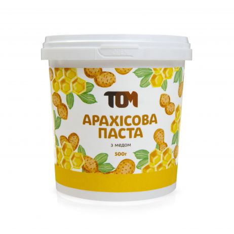 Арахисовое масло с медом (500 г) Арахисовое масло с медом (500 г)