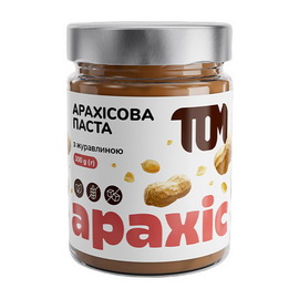 Арахисовое масло с клюквой (300 г)