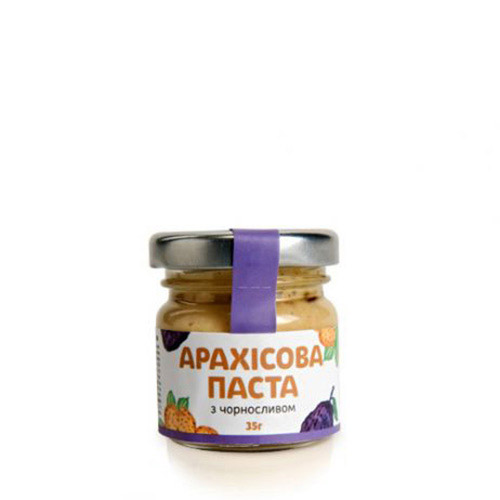 Арахисовое масло с черносливом (35 г) Арахисовое масло с черносливом (35 г)