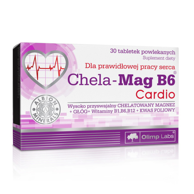 Chela-Mag B6 Cardio (30 tabs) Chela-Mag B6 Cardio (30 tabs)