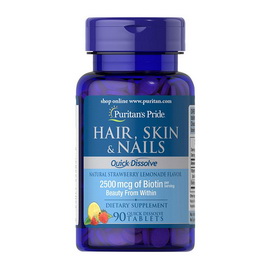 Hair, Skin and Nails - Quick Dissolve (90 tabs)