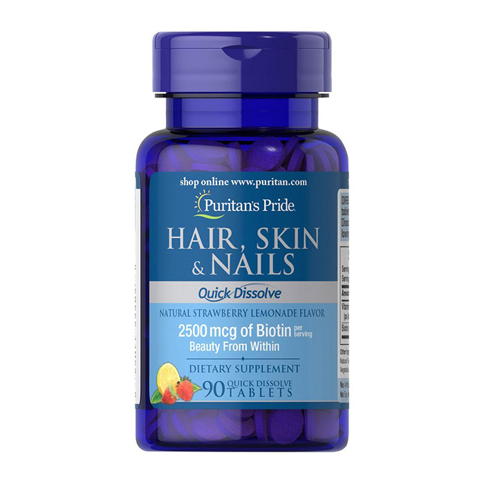 Hair, Skin and Nails - Quick Dissolve (90 tabs) Hair, Skin and Nails - Quick Dissolve (90 tabs)