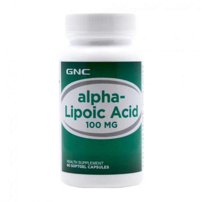 Alpha-Lipoic Acid 100 mg (60 softgels) Alpha-Lipoic Acid 100 mg (60 softgels)