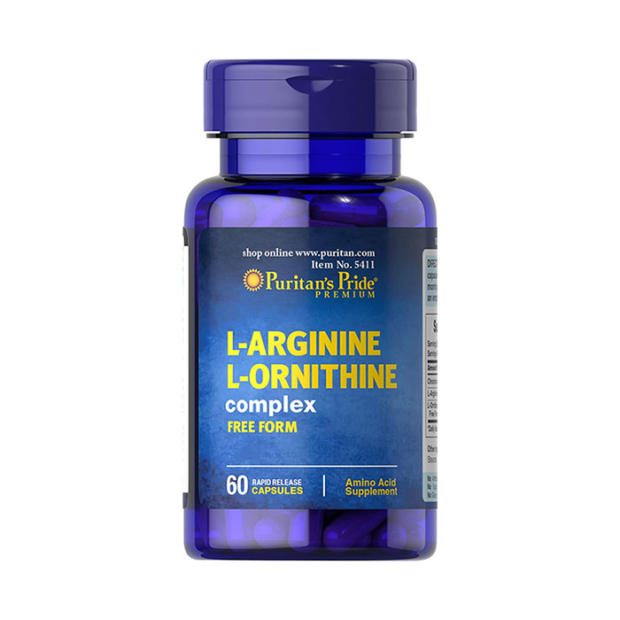 L-Arginine L-Ornithine Complex (60 caps) L-Arginine L-Ornithine Complex (60 caps)