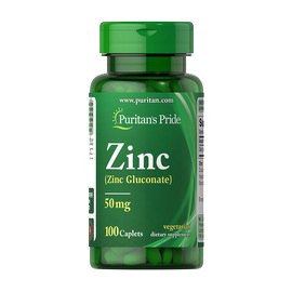 Zinc 50 mg (100 caplets)