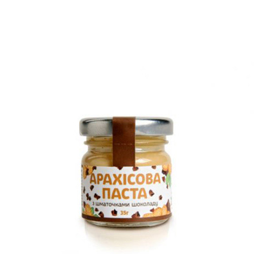Арахисовое масло с кусоч. шоколада (35 г) Арахисовое масло с кусоч. шоколада (35 г)