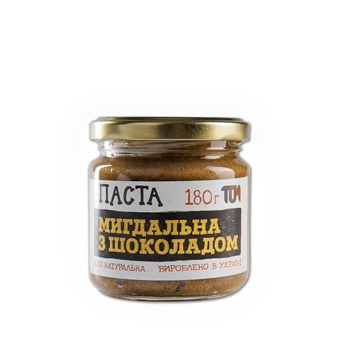 Паста мигдальная с шоколадом (180 г) Паста мигдальная с шоколадом (180 г)