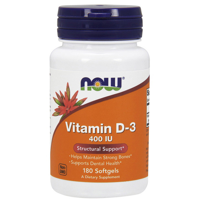 Vitamin D-3 400 IU (180 softgels) Vitamin D-3 400 IU (180 softgels)